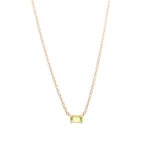 peridot necklace