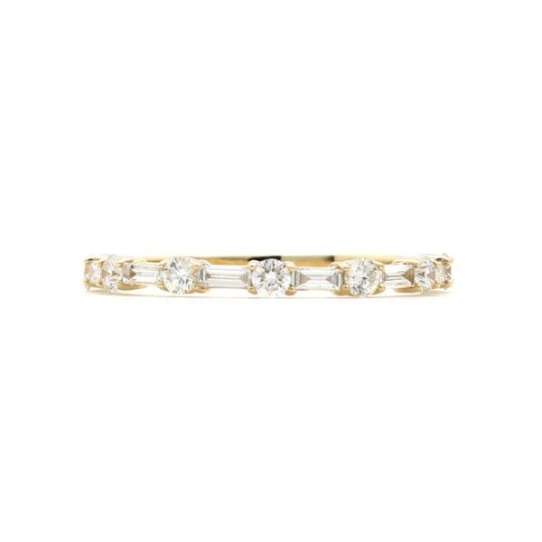 Diamond and gold band