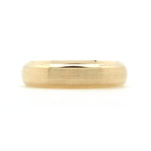 18K yellow gold comfort fit band