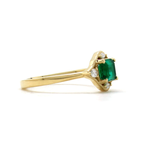 Emerald Compass Ring - Image 2