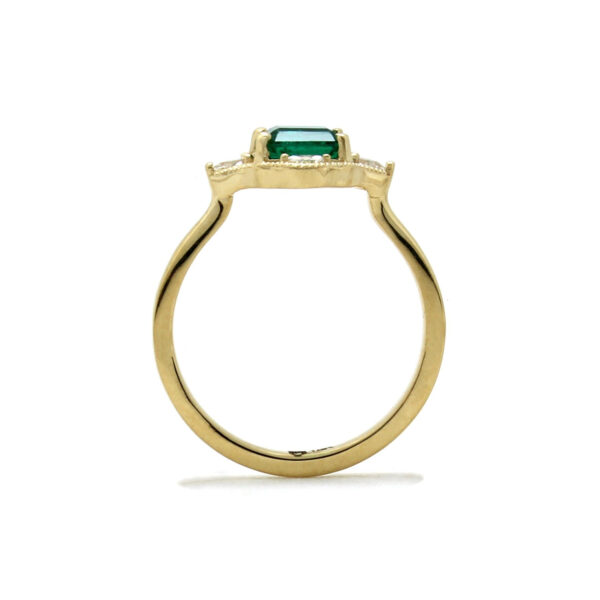 Emerald Compass Ring - Image 3