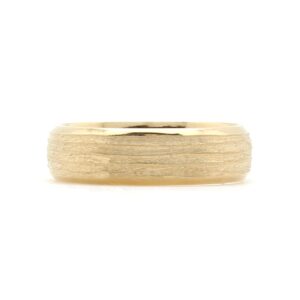 18K yellow gold band