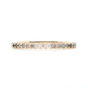 Gold and ombre diamond band