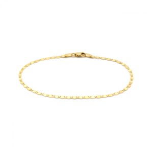 Gold link bracelet