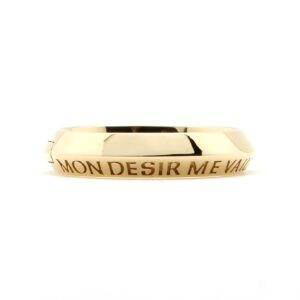 18K gold peak band