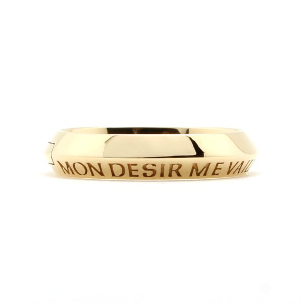 18K gold peak band