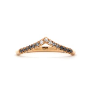 Ombre diamond V band