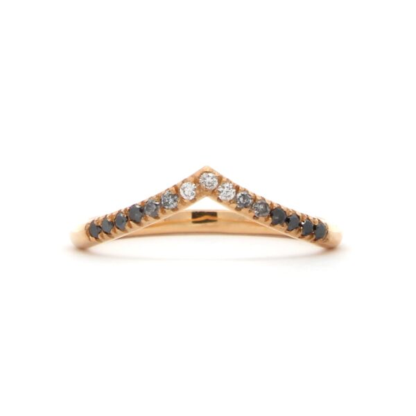 Ombre diamond V band