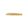 18K yellow gold braided band