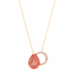 Sunstone Eclipse Necklace