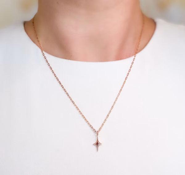 Rose Gold Apollo Star Pendant - Image 2