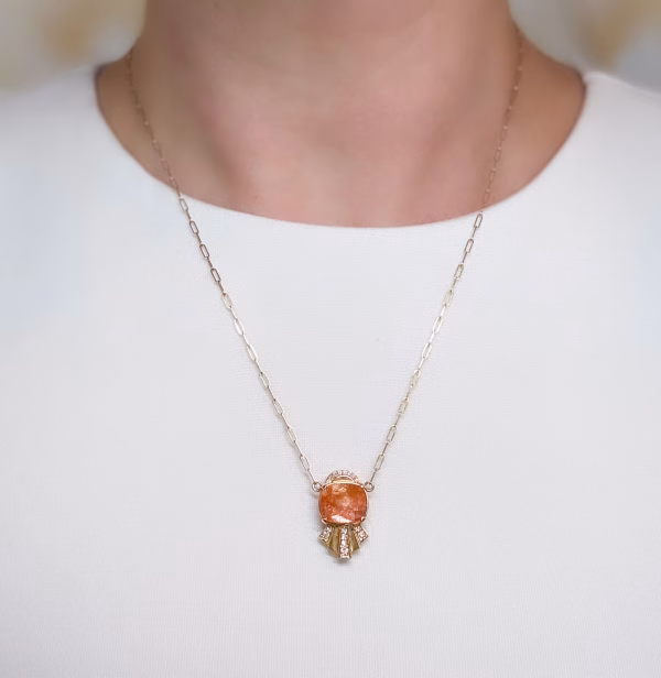 Deco Sunshine Necklace - Image 3