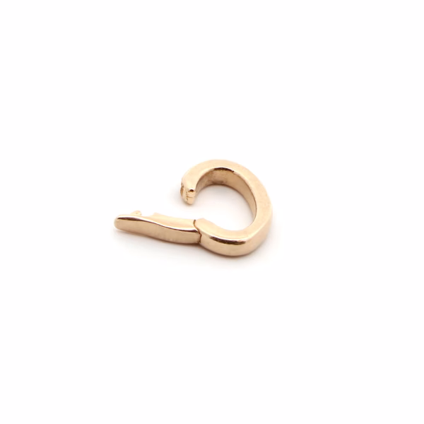 Shield Sapphire Gem Lock Pendant - Image 6