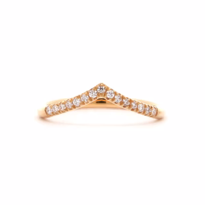 Pave Diamond V Band
